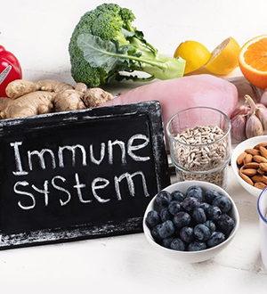 Boost The Immune System With Food.